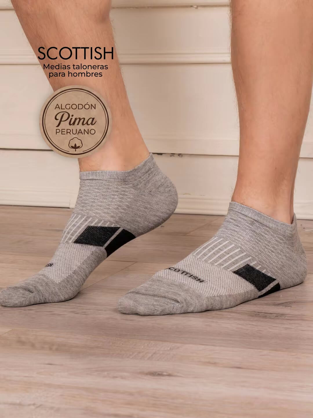 Medias taloneras Scottish para hombres